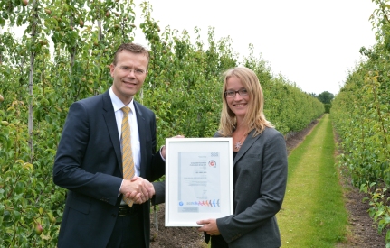 Uitreiking ISO-certificaat