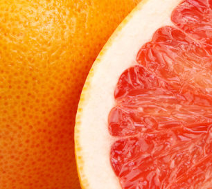grapefruit closeup